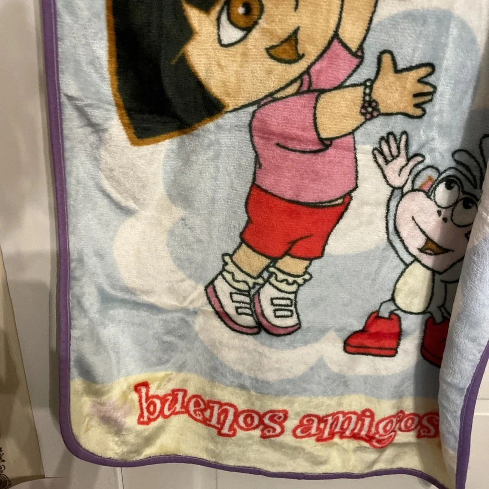 DORA THE EXPLORER CHILDRENS THROW BLANKET NICK JR Best Friends‎